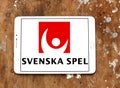 Svenska Spel gambling company logo Royalty Free Stock Photo