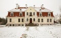 Sventes Muiza hotel and restaurant in Svente village near Daugavpils. Latvija Royalty Free Stock Photo