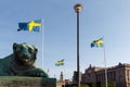 Sveriges Riksdag - Parliament House in Stockholm, Gamla Stan, Sw