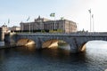 Sveriges Riksdag - Parliament House in Stockholm, Gamla Stan, Sw Royalty Free Stock Photo