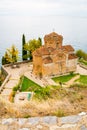 Sveti Jovan Kaneo Church Royalty Free Stock Photo