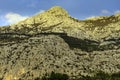 Sveti Jure - Biokovo Mountains peak near Makarska, Croatia Royalty Free Stock Photo