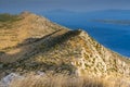 Sveti Nikola highest peak on the island of Hvar Royalty Free Stock Photo