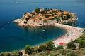 Sveti Stefan island / Saint Stefan island Royalty Free Stock Photo