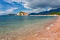 The Sveti Stefan, small islet and hotel resort in Montenegro