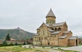 Svetitskhoveli ancient church castle in georgia Royalty Free Stock Photo