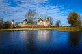 Sviato-Troitskyi Monastery in Hustynia. Chernihiv region. Ukraine