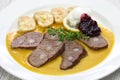 Traditional Czech cuisine Royalty Free Stock Photo