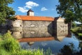 Svihov castle medieval water fortress, Czech Republic Royalty Free Stock Photo