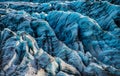 Svinafellsjokull glacier Royalty Free Stock Photo