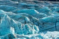 Svinafellsjokull glacier in Vatnajokull National Park Royalty Free Stock Photo