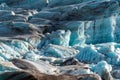 Svinafellsjokull glacier in Vatnajokull National Park Royalty Free Stock Photo