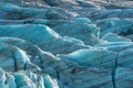 Svinafellsjokull glacier in Vatnajokull National Park Royalty Free Stock Photo