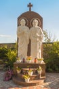 SVITIAZ, UKRAINE: Peter and Paul Monastery of Ukrainian Orthodox Royalty Free Stock Photo