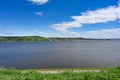 Scenic landscape of the Sviyaga River in Sviyazhsk Royalty Free Stock Photo