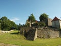 Svojanov castle, ghotic garden