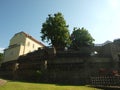 Svojanov castle, ghotic garden Royalty Free Stock Photo