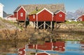 Svolvaer Harbour, Lofoten Islands, Norway Royalty Free Stock Photo