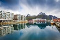 Svolvaer in Norway Royalty Free Stock Photo