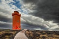 Svortuloft Lighthouse in Snaefellsnes National Park, Iceland