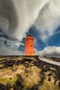 Svortuloft Lighthouse in Snaefellsnes National Park, Iceland