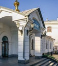 Church shop in Svyatogorsk, Ukraine