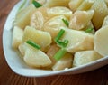 Swabian potato salad Royalty Free Stock Photo