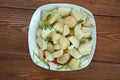 Swabian potato salad Royalty Free Stock Photo