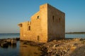 The Swabian Tower inside the Vendicari Natural Reserve