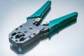 Swage for net cables rj-45 wire pliers