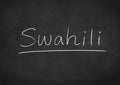 Swahili Royalty Free Stock Photo