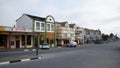 Empty street of Swakopmund with its colonial arquitecture