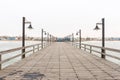 Swakopmund in Namibia as seen from the historic jetty