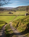 Old Barns in Swaledale, England