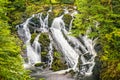 Swallow Falls in Snowdonia National Park Royalty Free Stock Photo