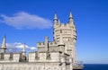 The Swallow Nest castle Royalty Free Stock Photo