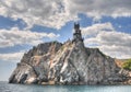 Swallow's Nest Castle, Crimea Royalty Free Stock Photo