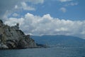 Swallow's Nest is a decorative castle the monument Royalty Free Stock Photo