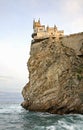 Swallow's Nest in Gaspra. Crimea. Ukraine Royalty Free Stock Photo