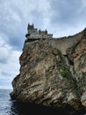 Swallow`s Nest is a tourist attraction in Yalta, Crimea. one of the main tourist attractions on the crimean coast. the tourist