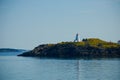 The Swallowtail lighthouse in the morning Royalty Free Stock Photo