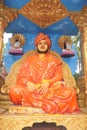 Swami Vivekananda statue.the worldfamous indian monk. Royalty Free Stock Photo