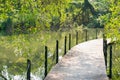 Swamp walkway Hall Ratchamongkhon Suan Luang Rama 9 Park Bangkok