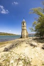 swamped church of San Roque near Villanueva de las Rozas, Cantabria, Spain Royalty Free Stock Photo