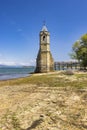 swamped church of San Roque near Villanueva de las Rozas, Cantabria, Spain