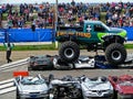 Swampthing Monster Truck Royalty Free Stock Photo