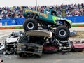 Swampthing Monster Truck Royalty Free Stock Photo