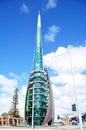 The Swan Bells tower at Barrack Square in Perth, Australia