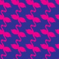 Swan colorfull bright seamless pattern Royalty Free Stock Photo