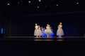 Swan Lake Ballet Performance In Tupelo, MS. Royalty Free Stock Photo